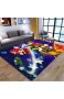 KegamiMisa Cartoon Super Mario Kinderzimmer Kinder Teppiche Teppiche Wohnzimmer Teppichboden Schlafzimmer Fußmatte rutschfeste Bodenmatte 80X150Cm