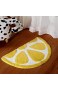 Kreative halbrunde Cartoon-Zitronen-Matten Anti-Rutsch Badezimmer Outdoor Matten Wohnzimmer Schlafzimmer Türmatte Lemon Room Teppiche Badematte (M)