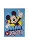 Mickey Mouse Teppich 133 x 95 cm Kinderteppich Kinder Spielteppich Micky Maus