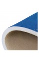 Naanle Rutschfester Teppich mit Delfin-Motiv für Wohnzimmer Esszimmer Schlafzimmer Küche 120 x 180 cm Ozean-Delfin-Kinderzimmer-Teppich Bodenteppich Yoga-Matte