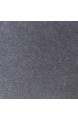 Further Stufenmatten Treppen-Teppich Elbstklebendes Treppenstufen-Matten-Set Waschbar Rechteckig (55 X 20 X 0 2 cm) Schneidbare Größe Dunkelgrau