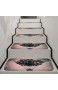 JLCP rutschfeste Stufenmatten Schöner Schmetterling Selbstklebender Treppenstufen-Teppich Schlafzimmer Badezimmer Tür Boden Weich Und Bequem Stufen Teppiche Protector Matten 70X22cm 1 15pcs