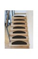 Kettelservice-Metzker Stufenmatten Ramon MW Halbrund | in verschiedenen Set Varianten | 65x21x3 5cm | Anthrazit 15 Stück