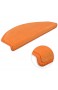 Kettelservice-Metzker Stufenmatten Vorwerk Uni Einzeln und Sparset's Orange 15 Stück Halbrund