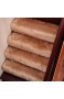 XOCKYE Treppenmatten Anti-Rutsch Stufenmatten Indoor Selbstklebender Treppen Teppich Protector Matten@Bohnenpaste_85x24cm