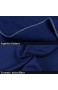 NTBAY Kissenbezüge aus Mikrofaser einfarbig 2er-Pack mit Anti-Falten-Verschluss weich und schmutzabweisend Kissenbezüge 50 x 80 cm Dunkelblau