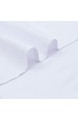 OLESILK 2er-Set Kissenbezug 40 x 80 cm Mikrofaser Kissenhülle mit Reißverschluss Doppelpack Hochwertige Kopfkissenbezüge Weiß