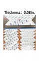 16 Stück wiederverwendbare rutschfeste Antirutschmatte mit 3M Klebeband 180x30cm Premium Anti Curling Teppichgreifer Teppichunterlage Teppichunterleger Teppichunterlage Rutschschutz für Teppich
