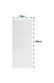 HaftPlus - Teppichunterlage aus Vlies Öko-Tex Antirutschmatte - Haftet ohne zu kleben rutschfest und zuschneidbar Größe 80 x 200 cm