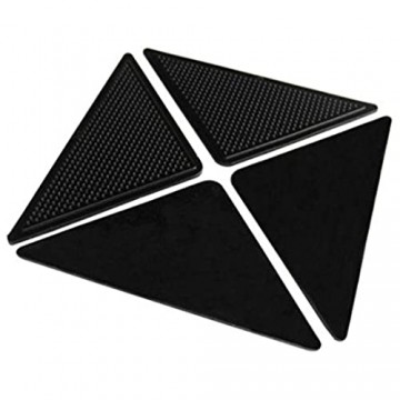 JohnJohnsen Teppich Anti-Rutsch-Befestigungsaufkleber Dreieck Gummi Pu Haushalt Teppich Anti-Rutsch-Matte Patch