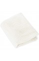 Relaxdays Antirutschmatte für Teppich zuschneidbare Rutschmatte Teppichunterlage Rutschschutz BxT: 80x200 cm weiß 80 x 200 cm