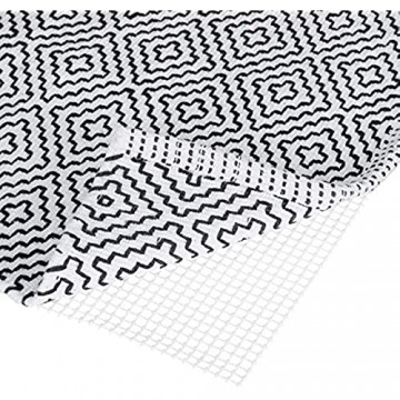 Relaxdays Antirutschmatte für Teppich zuschneidbare Rutschmatte Teppichunterlage Rutschschutz BxT: 80x200 cm weiß 80 x 200 cm