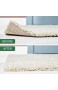 Teppichgreifer 12 Stück doppelseitig rutschfest rutschfest rutschfest Anti-Rutsch-Kombination waschbar erneuerbare Teppich-Pads für Hartholzböden Teppiche Teppiche und Matten weiß