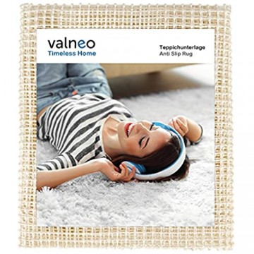 VALNEO 1x Antirutsch-Unterlage 200x80 cm zuschneidbar rutschfest - Antirutschmatte/Teppichstopper/Teppichunterlage/Rutschschutz für Teppiche