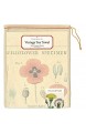 Cavallini Geschirrtuch Vintage Tea Towels Wildblumen Blumenwiese