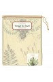 Cavallini Papers & Co. Ferns Tea Towel Geschirrtuch Natur