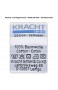 KRACHT Geschirrtuch Frottier 100% Liebe 50/50 cm 100% Baumwolle