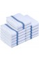 Utopia Towels - 12er Geschirrtuch Küchentücher aus Baumwolle 38 x 64 cm (Blau)