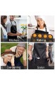 BoloShine Küchenschürze Verstellbare Kochschürze Profiqualität Grillschürze mit Verstellbarem Nackenriemen und Zwei Taschen für Herren Damen Küche Restaurant Café