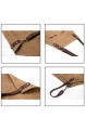 ChengYi Wachsschürze 7 Taschen für Kaffee/Chef/Werkstatt Schürzen verstellbare Taillenbänder und Leder-Umhängeband Werkzeugschürze für Damen und Herren
