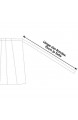 DESERMO 5er Set Basic Vorbinder 60cm x 80cm (L X B) | Hervorragende Taillen-Schürze für Frau & Mann | Innovative Mischung aus Baumwolle & Polyester | Gewicht: 190g/m²