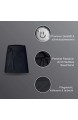 DESERMO 5er Set Premium kurzer Vorbinder 50cm x 80cm (L X B) I Hochwertige Taillen-Schürze für Frau und Mann I Innovative Mischung aus Baumwolle und Polyester | Stoffgewicht 220g/m² (Schwarz)