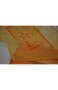 Garotex Tischläufer Katar Tischdecke Tischband Läufer Geschenkidee 45 x 135 cm Sand/Orange