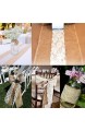 Hochzeit Home elfenbein/cremige Spitze Rolle ideal für Tischläufer Stuhl Schärpe Vintage Style Dekoration (15 2 cm X 25 Meter)