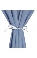 Mixsuperstore Chiffon-Tischläufer 73 7 x 304 8 cm romantischer Hochzeitsläufer Art Deco F dusty blue