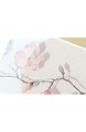 TFH Tischläufer Magnolie transparent rosa weiß Tischdecke Blumen Blüten Frühling Sommer ausgefallen modern Tischwäsche