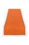 Tischläufer Polka orange 40x140 cm moderner Tischläufer mit Punkten für das ganze Jahr