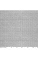 ANRO Wachstuchtischdecke Wachstuch Wachstischdecke Tischdecke abwaschbar Kariert Silber Grau Oval 140 x 240cm