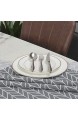 Tischdecke Rechteckige Baumwolle Leinen Tischdecken Pfeilmuster Staubdichte Waschbare Tischtuch für Küche Esstischplatte 140 x 220 cm (Grau)