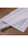 AMPLUCK 12 Stück weiße Hohlsaum-Servietten Leinen-Baumwoll-Mischgewebe 45 7 x 45 7 cm Leiter Stoffservietten weiß