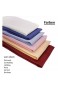 Damilo 3X Stoffservietten/Servietten aus 100% Baumwolle 44cm x 44cm in der Farbe Rosa