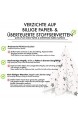 GRUBly Servietten Weihnachten Sterne Silber (Winter Limited Edition) | Stoffähnlich/Airlaid | 40x40cm | 50 Stück