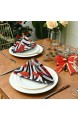 NaiiaN Tischwäsche Tierdruck 6 Stück Stoff Servietten Abendessen Zebra Mohn Muster Blumenmode für Familienbankette Hochzeiten Partys Restaurant