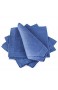 Servietten-Set aus reinem Leinen 40 x 40 cm verschiedene Farben Bio-Leinen 100 % Leinen Kornblumenblau 4 Stück