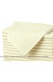 Surmente Servietten aus Polyester 43 2 cm 50 8 cm 12 Stück für Hochzeiten Bankette oder Restaurants (1 Dutzend) 17-INCH gelb