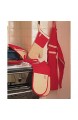 Le Creuset Doppel-Handschuh mit Schlaufe Einheitsgröße Kirschrot Baumwoll-Canvas