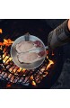 Rifny Ofenhandschuhe Silikon Topfhandschuhe Hitzebeständige bis zu 260°C Anti-Rutsch Lange Backhandschuhe für Kochen Backen(Schwarz)
