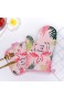 UPKOCH Ofenhandschuhe Topflappen Untersetzer hitzebeständig Flamingo-Muster Backhandschuhe für Hawaii-Party Grill Grau 2 Stück elfenbeinfarben M