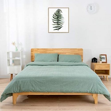 ATsense Bettbezug für Queen-Size-Betten Grün