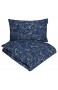 Gabel Bettbezug für Doppelbett iOS Blau