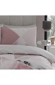 Gaveno Cavailia Mila Bettbezug für Doppelbett Marmorstreifen zartrosa