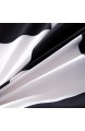 Lamejor Bettbezug-Set Weihnachts-Stil luxuriös weich Bettdeckenbezug (1 Bettbezug + 2 Kissenbezüge) Queen Karomuster schwarz/weiß