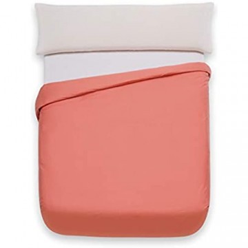 Sancarlos Basicos Bettbezug 100 % Baumwolle unifarben für Bett mit 135 cm