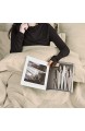 David\'s Home Bettwäsche-Set 100 % gewaschenes französisches Leinen 3-teilig Basic Stil und einfarbig weich atmungsaktiv und langlebig Bettbezug mit Eckbändern King Size (266 x 238 cm) Leinen