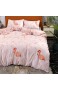 ELEH Bettwäsche Set 3 Teilig(1 Bettbezug + 2 Kissenbezug) Flamingo Muster 100% Polyester Mikrofaser mit Reißverschluss Bettbezüge (Flamingo 200x200 cm+2x80x80 cm)