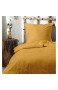 SALAD HOUSE Bettwäsche-Set Weicher Bettbezug Kissenbezug aus 100% Baumwolle ägyptisches Extra-Langstapeliges Baumwollbettlaken für Weichheit und Komfort (Citrus Yellow 155 x 220 cm)